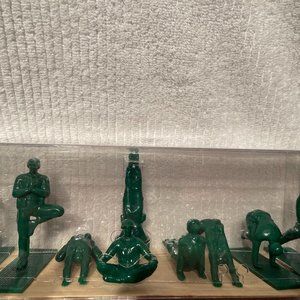 GI Yoga Joes Series 1 - 9 Yoga Poses